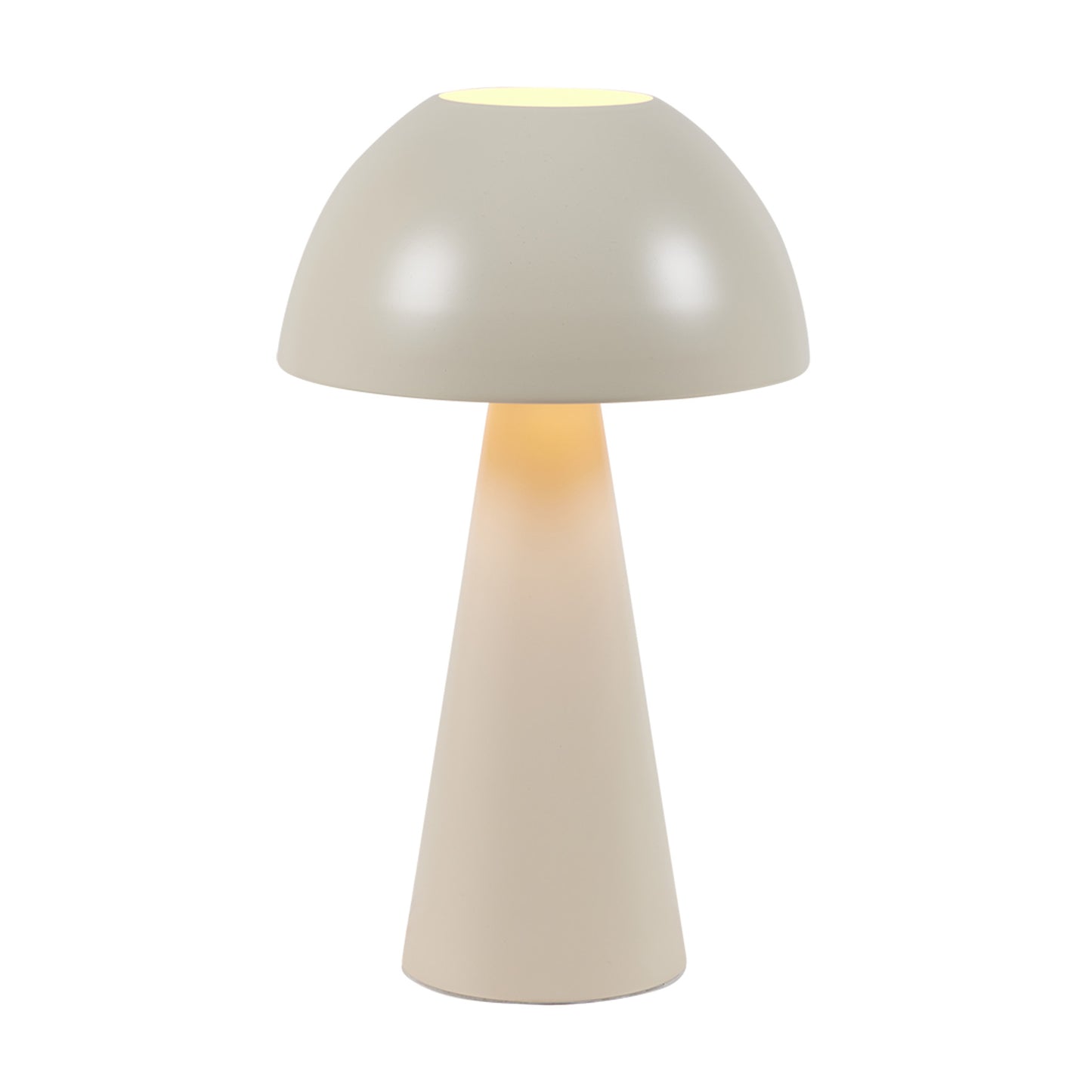 Kreta bordlampe beige