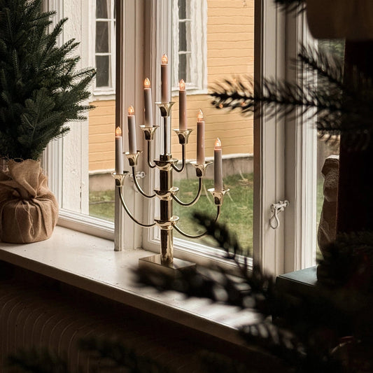 Gylling adventsstake 7l gull