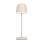 Mannera bordlampe oppladbar sand