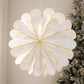 Marigold julestjerne 60cm hvit