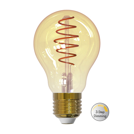 LM LED E27 normal amber 4.5W 3-step dim