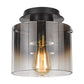 Imperial plafond Ø20cm sort/sotet