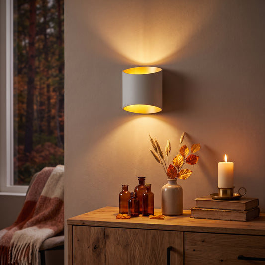Shade X vegglampe 40W grå