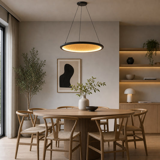 Sonara takpendel sort Ø50cm 20W 1181lm