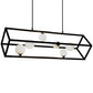 Tilt 6-lys pendel sort/opal