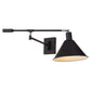 Tripoli vegglampe sort