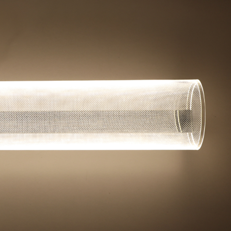 Grasiøs LED baderomslampe krom/klar