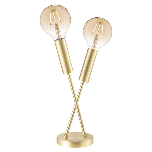 Hudson bordlampe messing