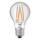 Osram LED E27 normal klar 4.9W m/lyssensor