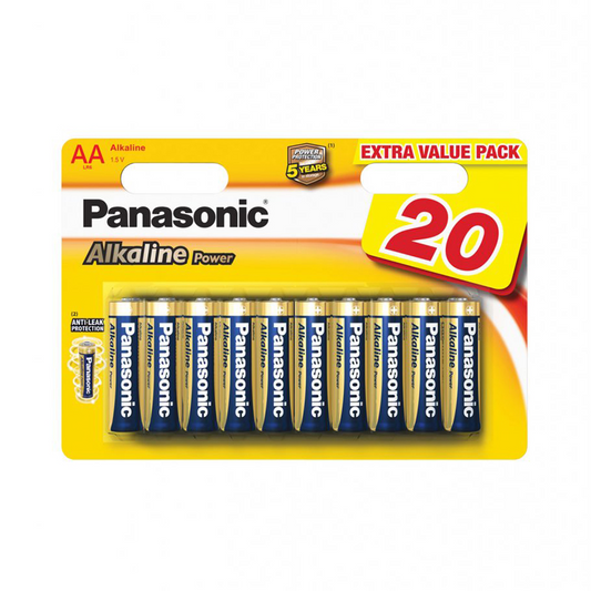 Panasonic AA batteri 20pk
