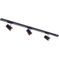 Trackline conic 3-lys skinnepakke 1m sort