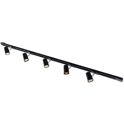 Trackline conic 5-lys skinnepakke 1.5m sort