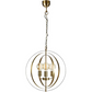 Orbit 3-lys takpendel messing
