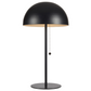 Dome bordlampe sort