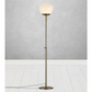 Rise gulvlampe antikk/hvit