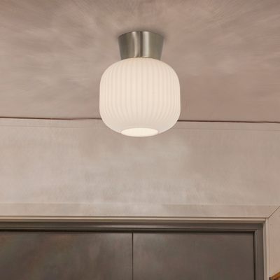 Vanja takplafond stål/opal