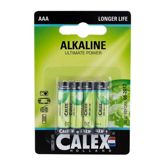 Calex batteri AAA 4pk