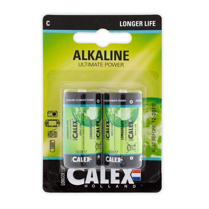 Calex batteri C 2pk