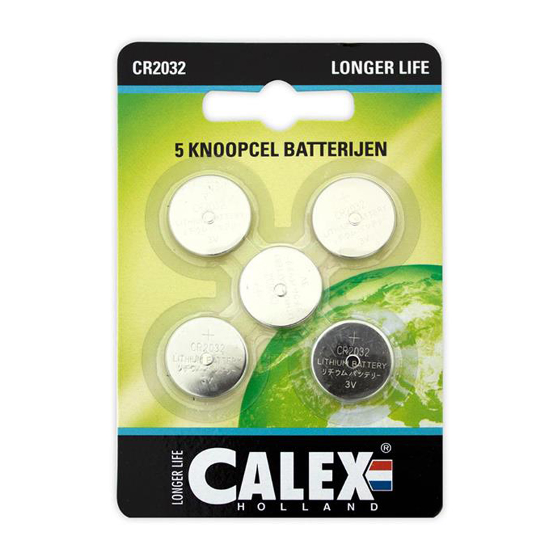 Calex batteri CR2032 5pk