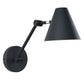 Montana vegglampe sort/sand