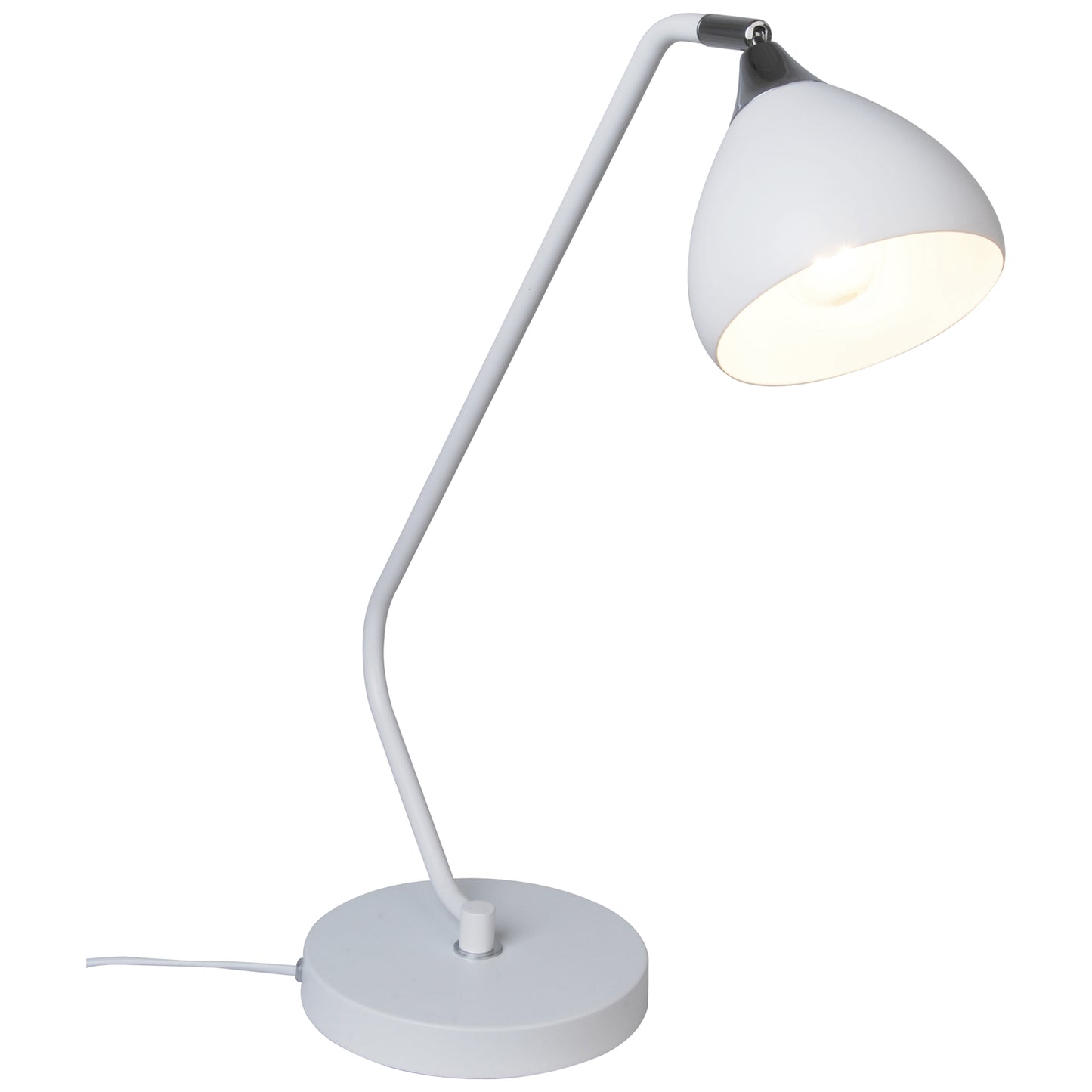 Devin bordlampe hvit