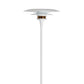 Diablo gulvlampe Ø30cm hvit/messing