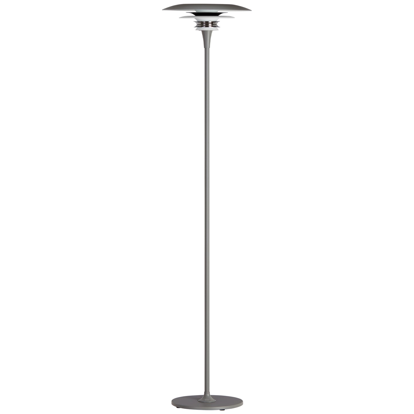 Diablo gulvlampe Ø30cm grå/sort