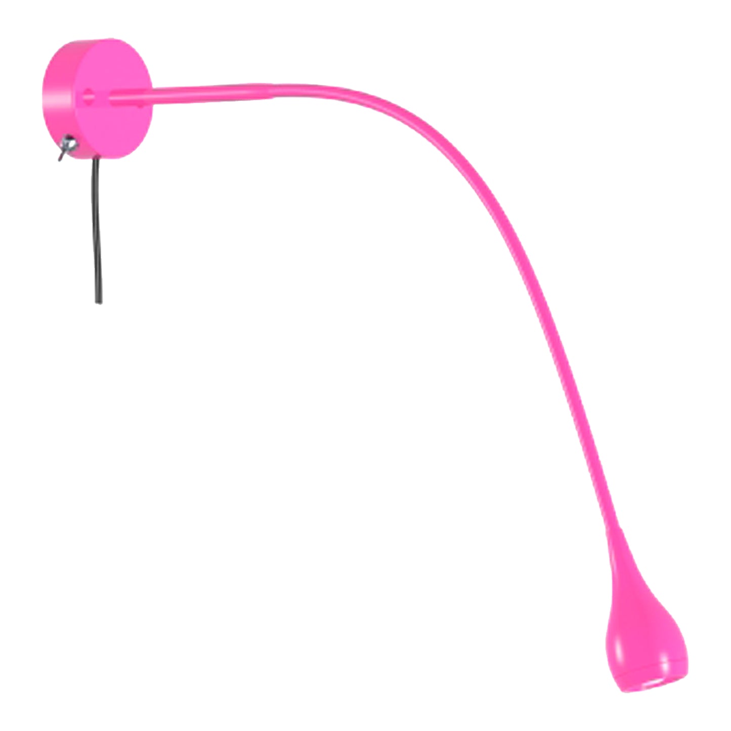 Drop LED pink vegglampe
