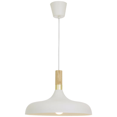 Sense takpendel Ø34cm hvit/natur
