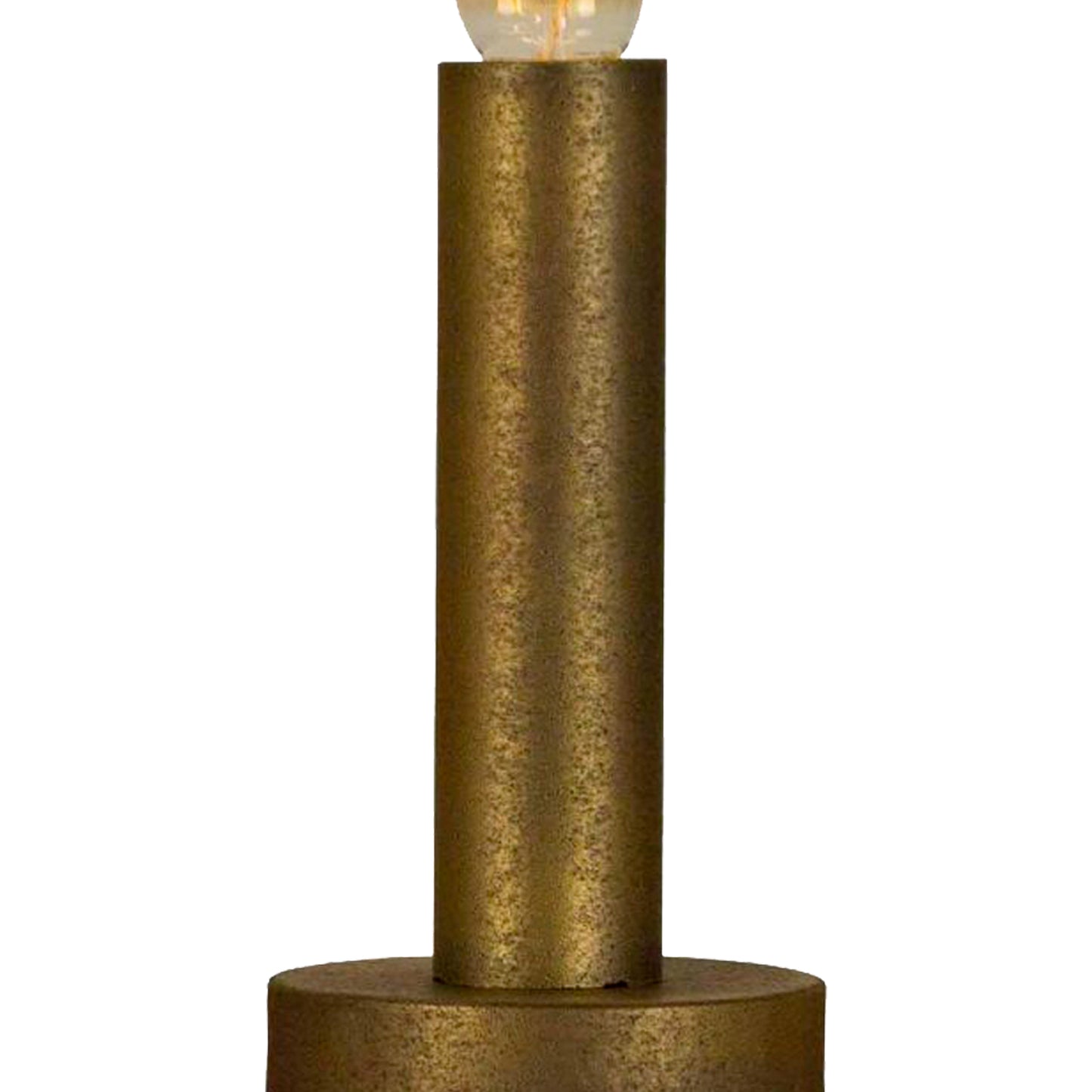 Column bordlampe lav antikk