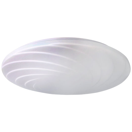 Cylone LED plafond m/fjernkontroll hvit