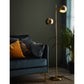 Edgar 2-lys gulvlampe messing
