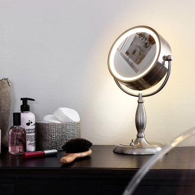 Face sminkespeil bord satin