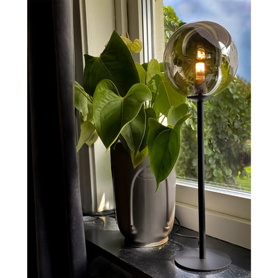 Molekyl bordlampe høy sort/sotet